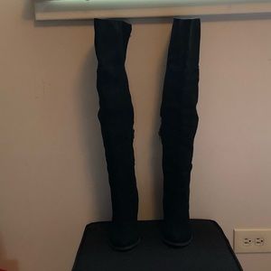 Suede Over the Knee Boots! Sexy high heel!